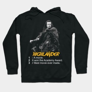 Highlander - There can Only Be One Hoodie